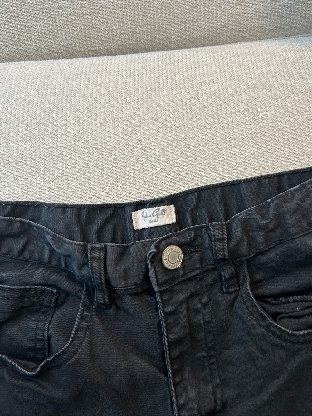 Brandy Melville Black Straight-Leg Jeans
